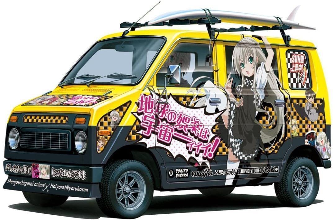 1/24 アオシマ インプレッサ ホンダバン タクシー ニャル子 けいおん 痛車 Amazon.co.jp: 124 アオシマ インプレッサ ホンダバン タクシー