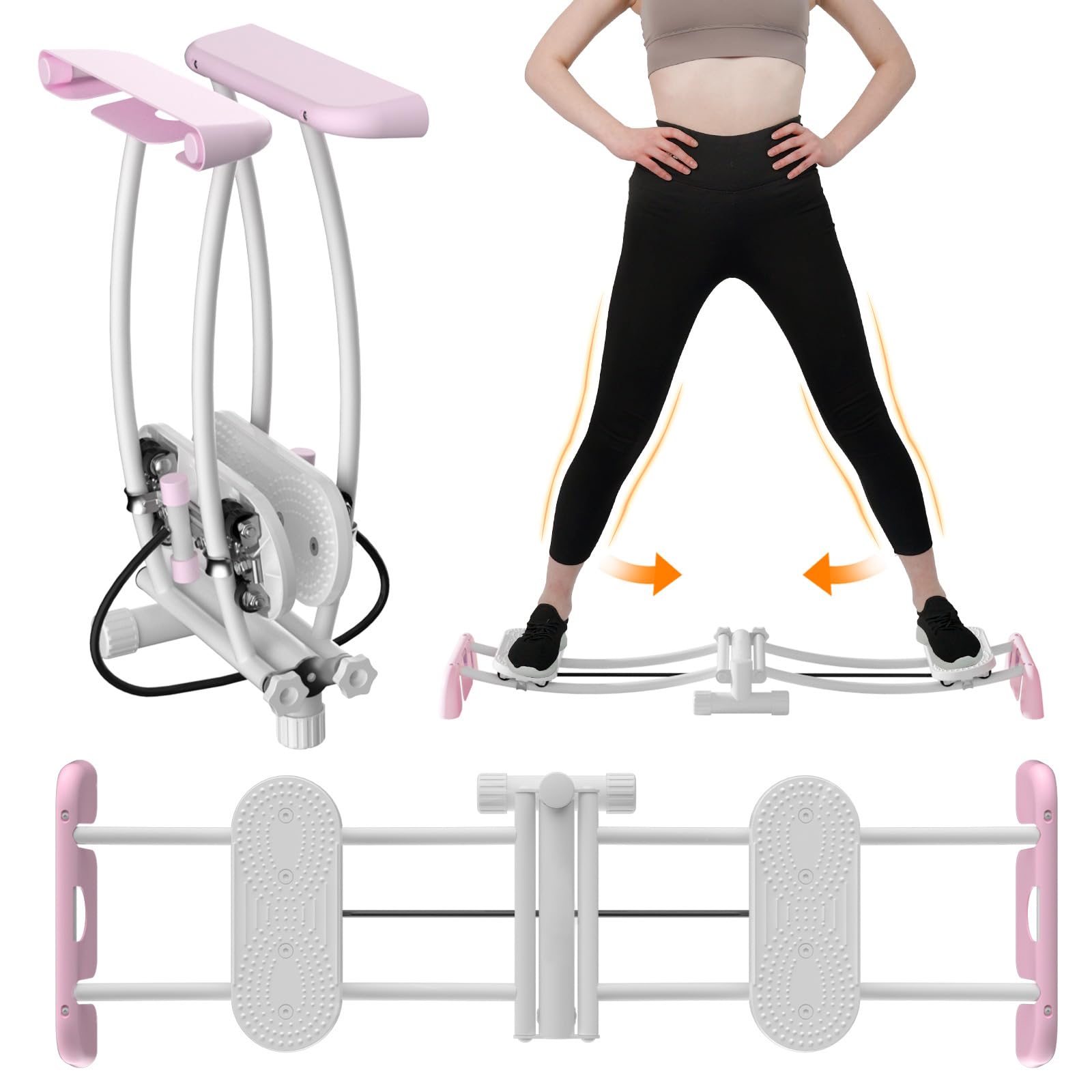 Collapsible Leg Magic Machine、Lengthen 300lb Load Capacity、Pelvic Floor Trainer、Kegel Trainer Workout Equipment for at Home Gym