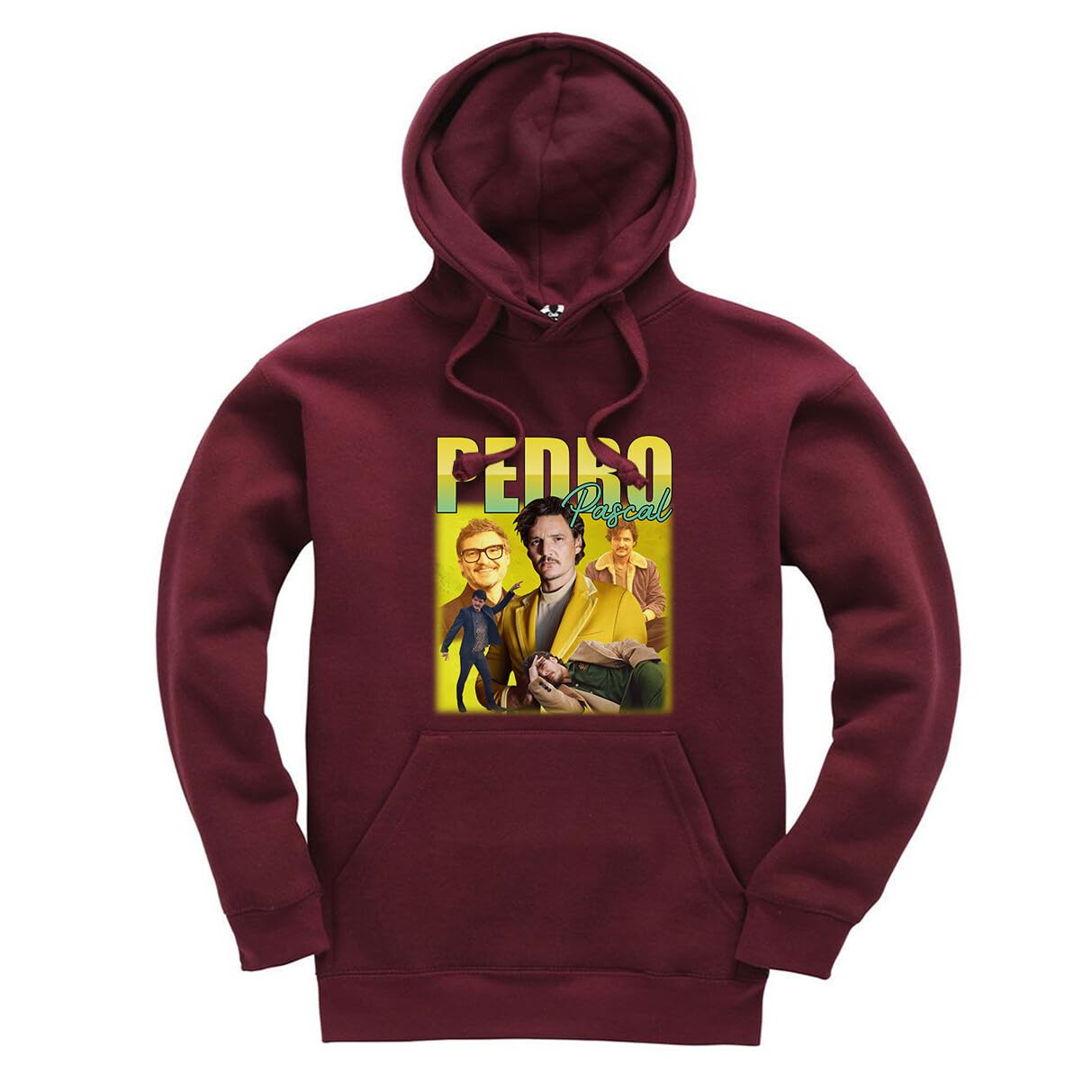 New Spirit Original Pedro Pascal Jumper Unisex Funny Adults Hoodie Jumper Maroon