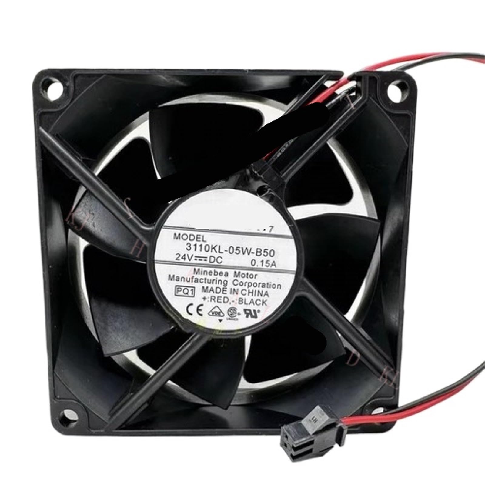 JEYPINDII 3110KL-05W-B50 8025 8cm 24V 0.15A Cooling fan