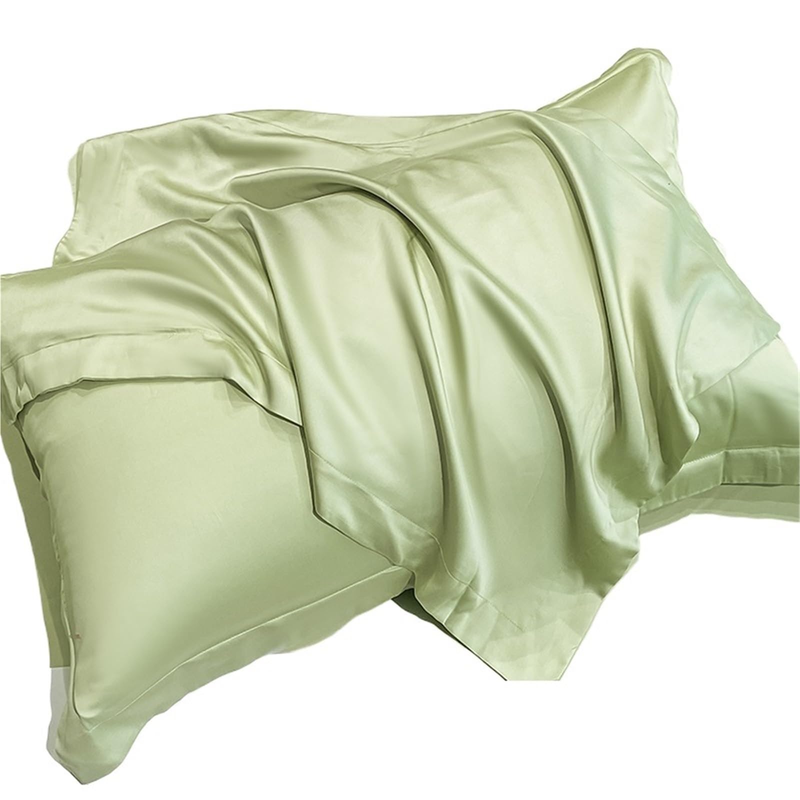 Silk pillowcase Tencel Pillowcase Summer Ice Silk Cool Pillow Case Single(Color 7)