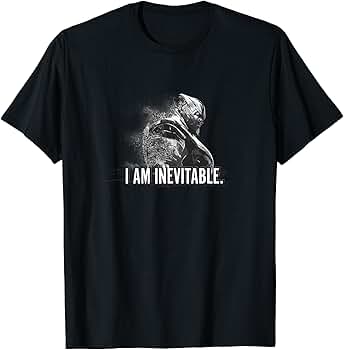 イカゲーム T.O.P THANOS T-shirt Mサイズ 白/黒 Squid Games Thanos T-Shirt, Player 230 Shirt, Unisex Tee