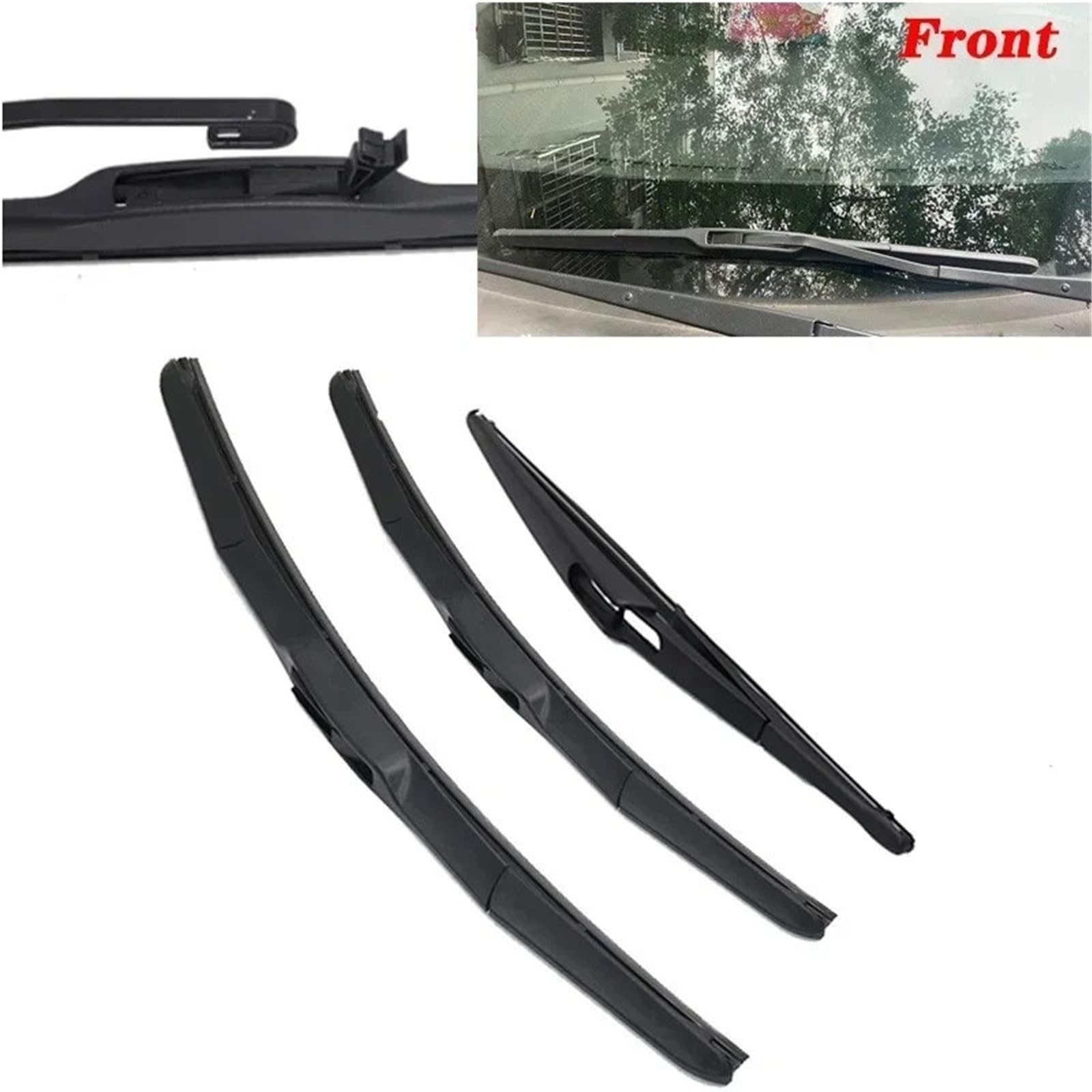 Escobilla Limpiaparabrisas Juego Escobilla Limpiaparabrisas Delantera Y Trasera Para Cooper R50/R53 2004-2006