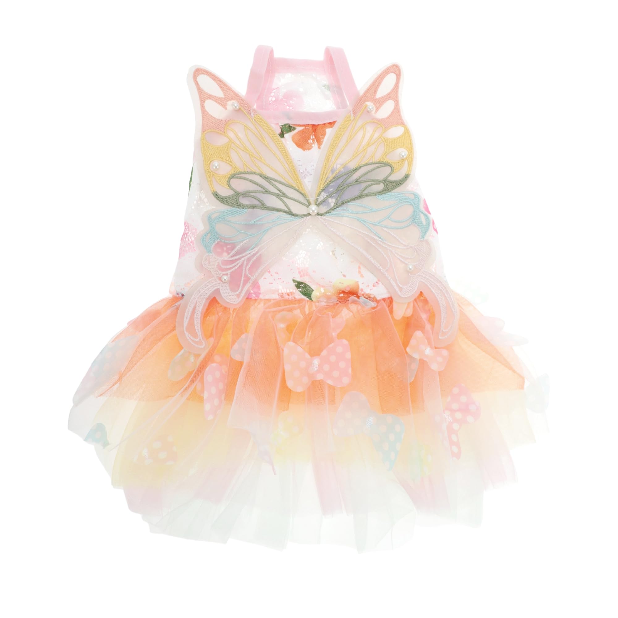 RENEWREVITAL Dog Dresses, Stylish Butterfly Girls Dog Clothes, Dog Princess Dresses, Cute Summer Costume, Puppy Handmade Skirt for Small Dog, Small, Assorted Color