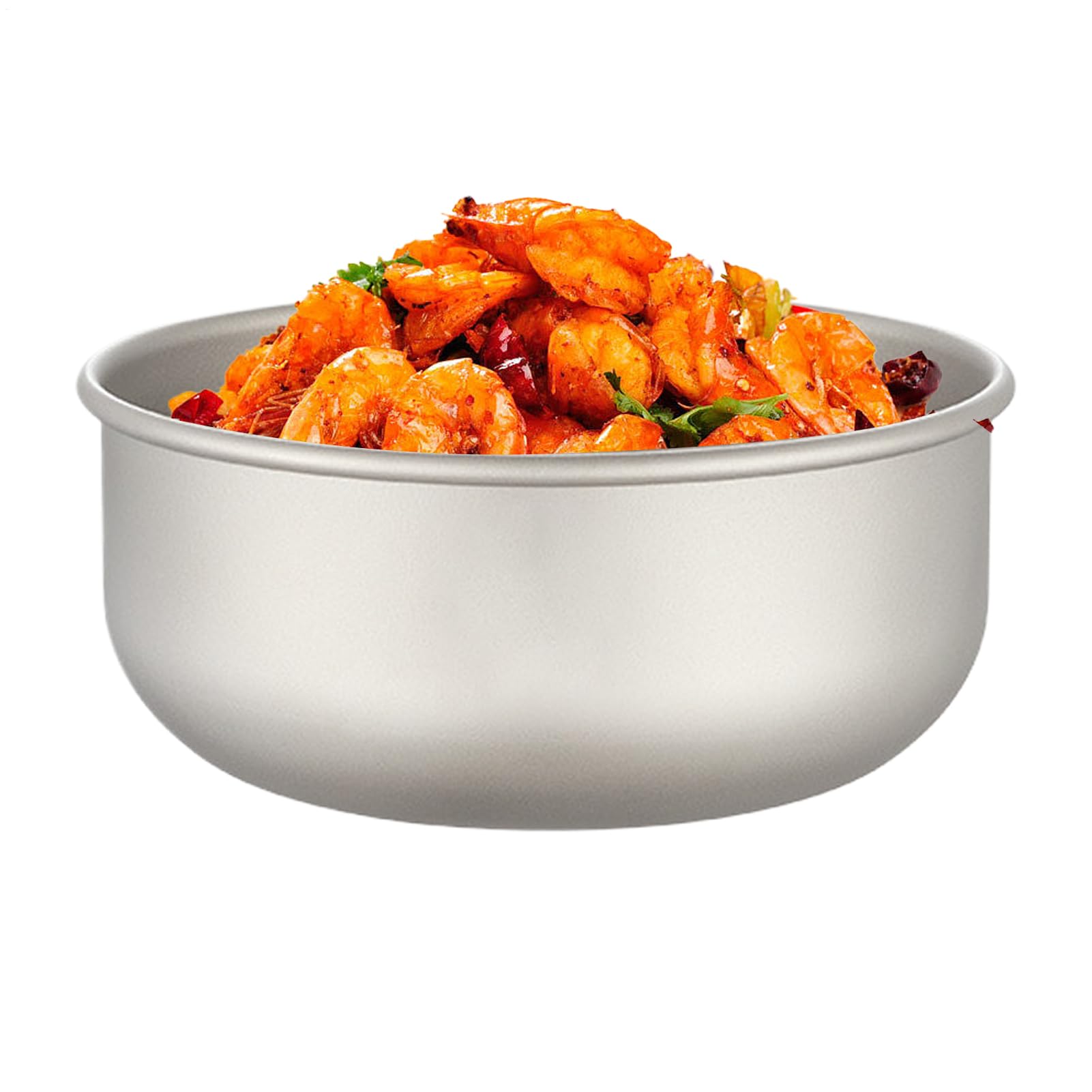 Bol titanium randonnée portable et léger pour salade de fruits