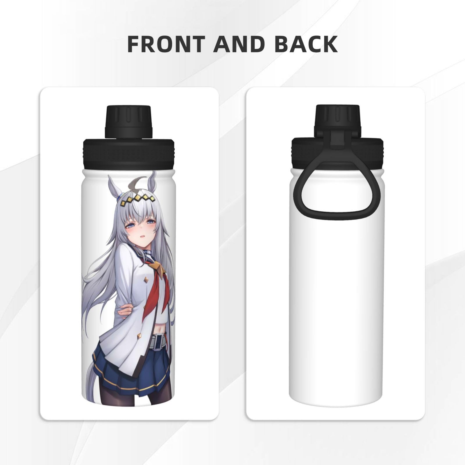 Amazon | ステンレスカップ ウマ娘 オグリキャップ コーヒーカップ 大