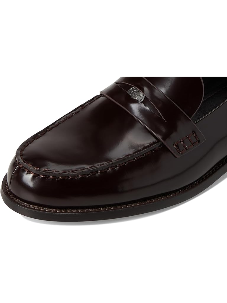 Brown Tory Burch Classic Penny Loafer
