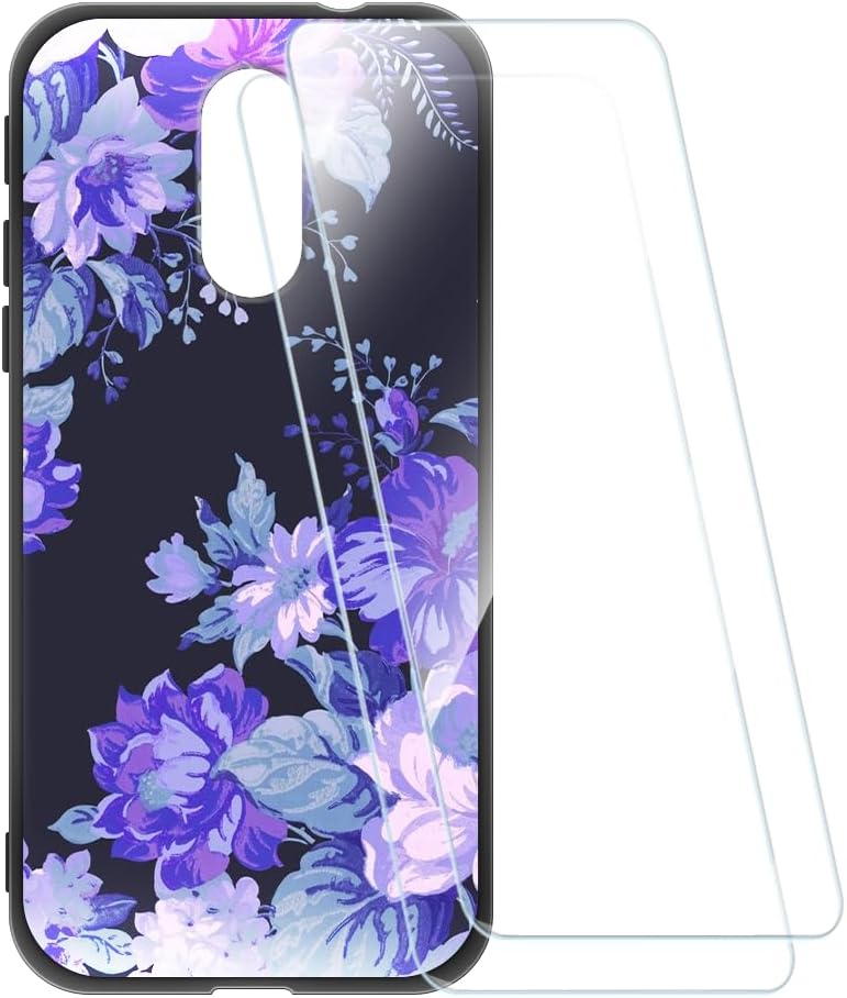 Tempered Glass and Case for Emporia Smart 3 - Flowers 1