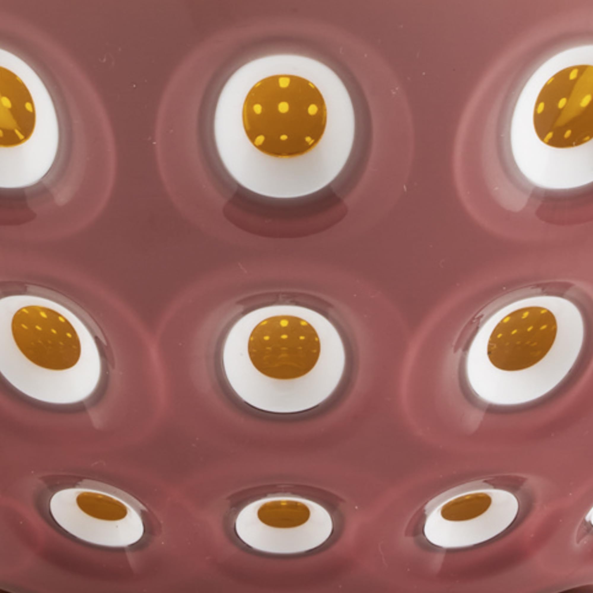 Guzzini - Set 2 ciotoline cm. 12 'Le Murrine' (Malva-Bianco-Caramello)