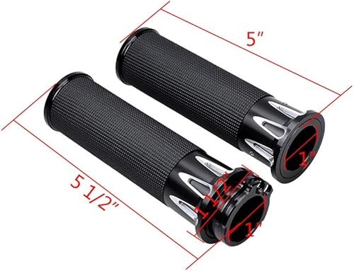 Miniatura 3 de Corp - 2 interruptores de señal de giro para bocina de faros delanteros con arnés y 1 par de palancas de mano de embrague de freno cromadas con