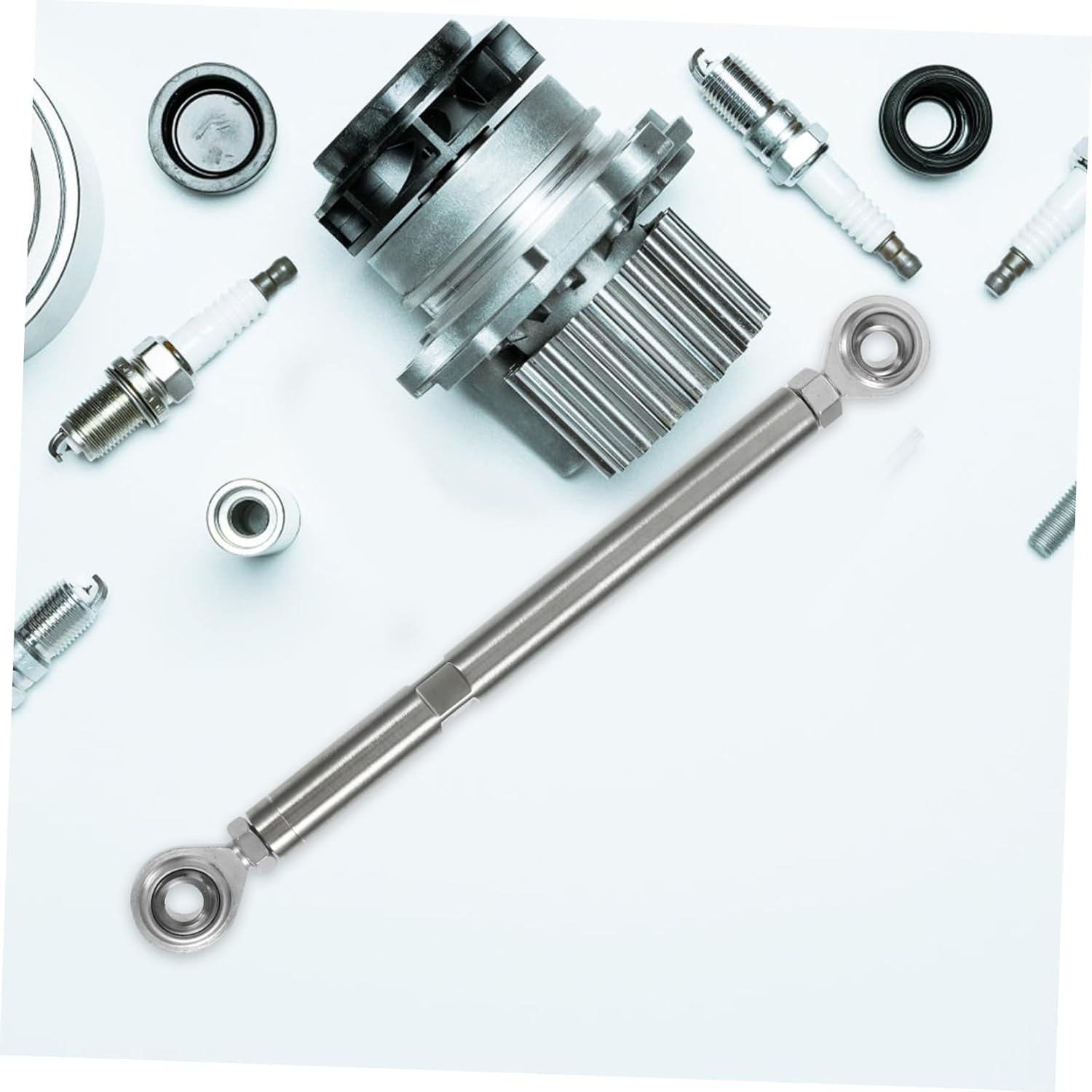 Auto Car Alternator Bracket Tensioning Rod Distributor Clamp High-Strength Easy DIY Installation Fit