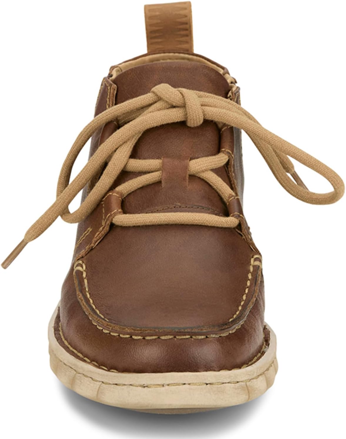 Tony Lama Estancia Lace-Up Casual Shoe for Men - Sporty Lightweight Leather Moc-Toe Boot with Opanka Construction Comfort