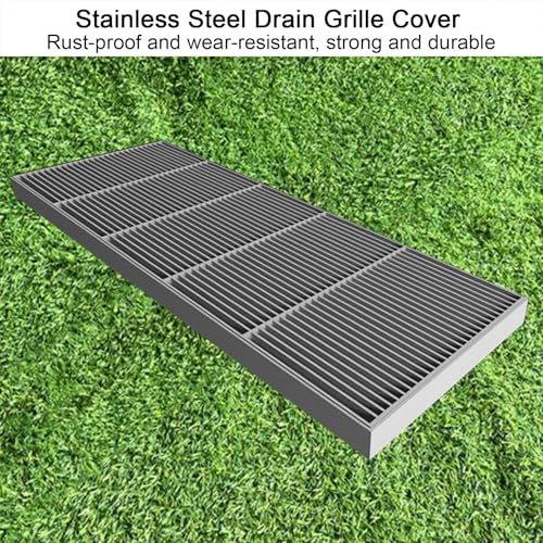 Grilles de drainage extérieures sécurisées antidérapantes pour cours