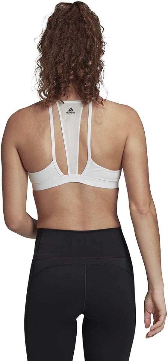 adidas Women's All Me 3-Stripes Mesh Bra