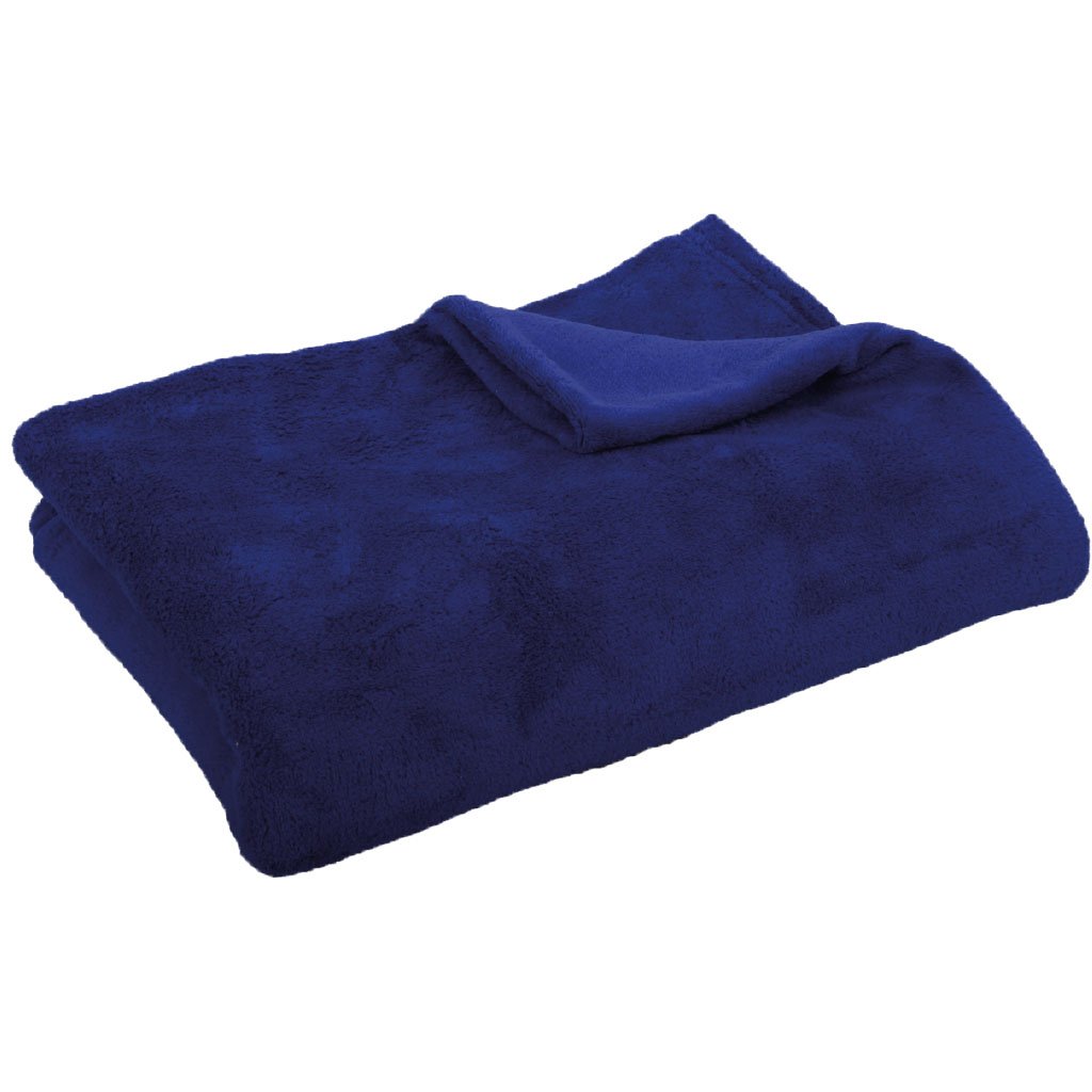 Bestlivings Babydecke 60x80cm - Mikrofaser Kuscheldecke Blau