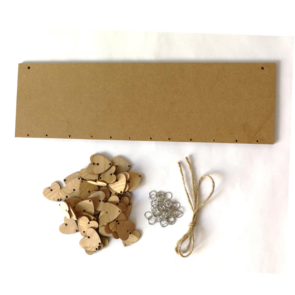 VILLCASE 3 Pz calendario a blocchi di legno adorn decorazioni compleanno arredamento per la casa calendario familiare perpetuo da parete in legno Bambù