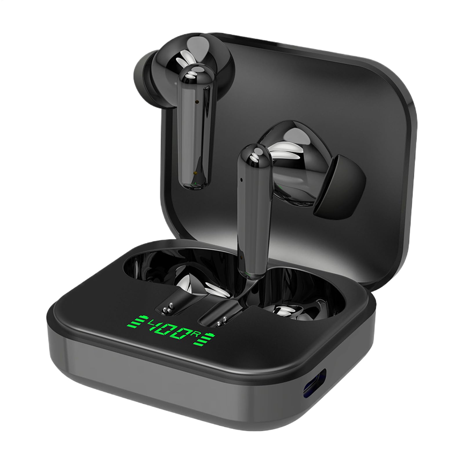 Auriculares inalámbricos de ruido con dispositivo de larga duración e intrauditivos 6