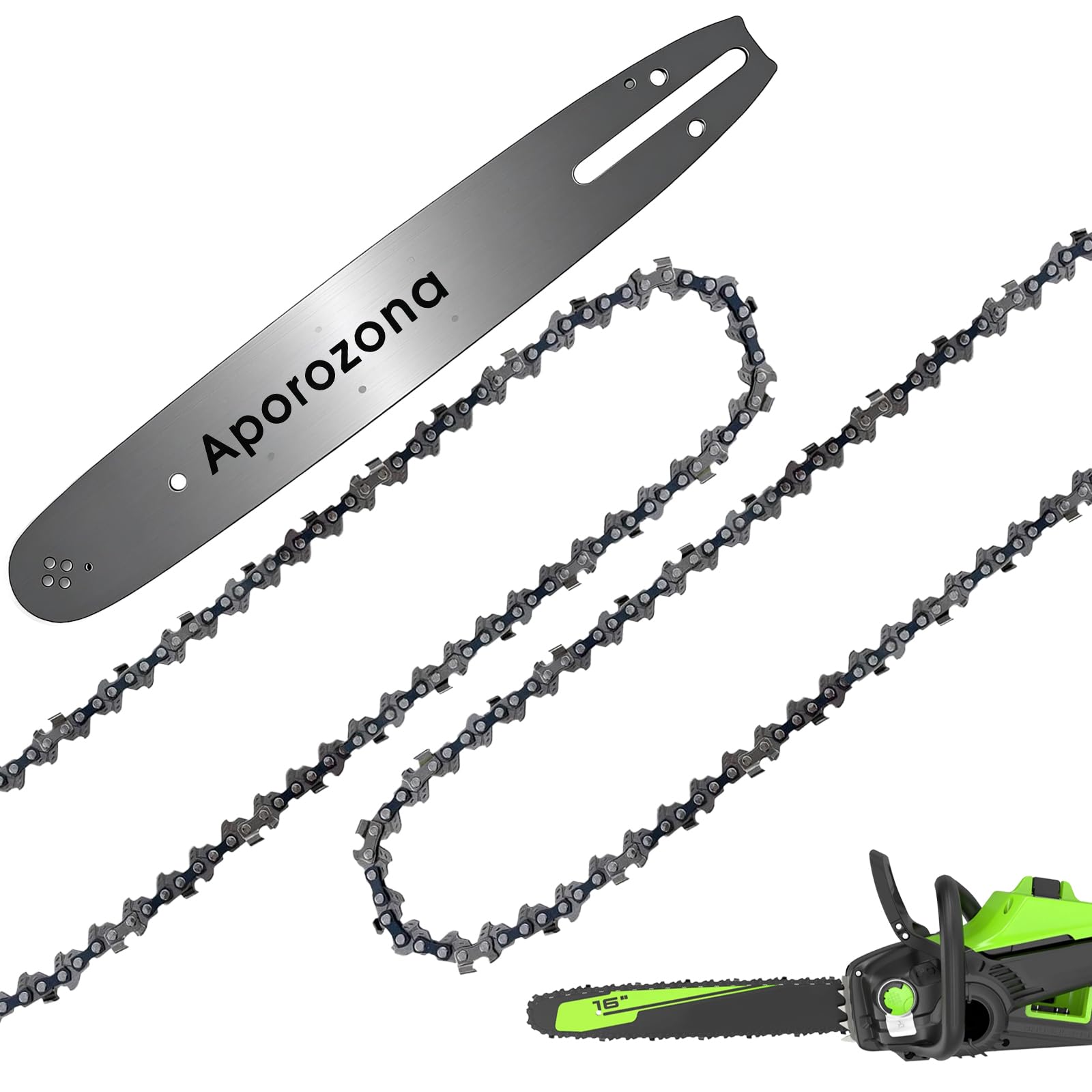 16 x 3/8 050 56 barra guida 1+chain2