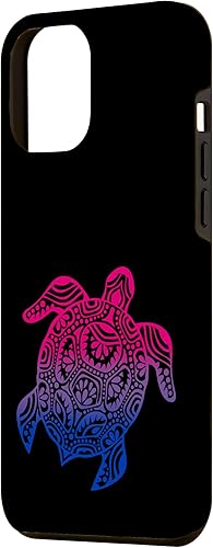 Miniatura 2 de Funda para iPhone 14 Pro Max Bisexual Pride Sutil Bi LGBTQ Orgullo Gay Lindo Tortuga LGBT