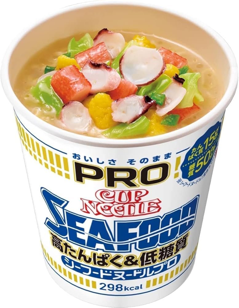 Amazon.co.jp: 日清 カップヌードルPRO 4種12食 高たんぱく&低糖