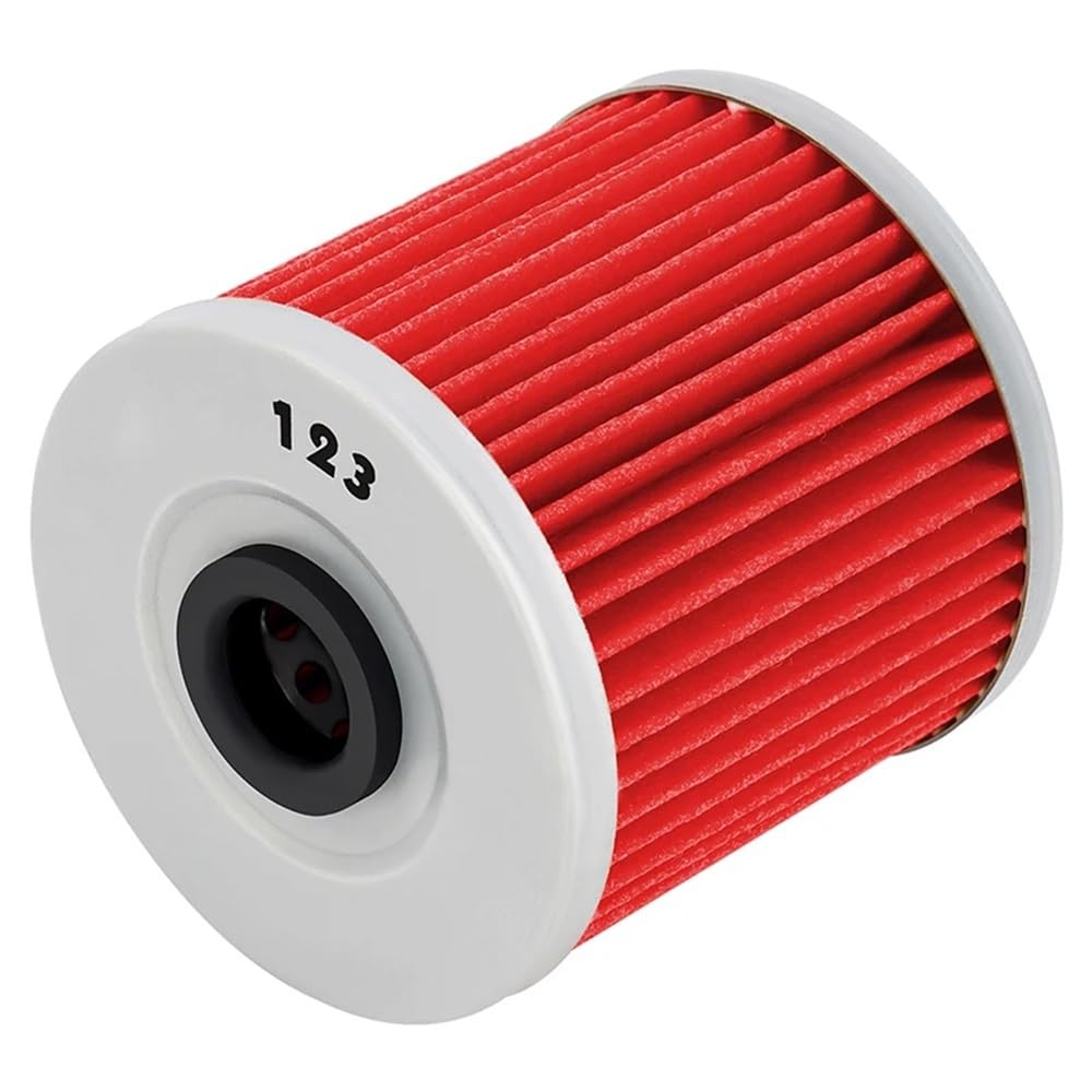 Accesorios Filtros de aceite for motocicleta compatibles con KLR650, KL650, KLX650, KL650S, BJ250, KLT200, KLF220, KLF250, KEF300, KLF300 y Z200.(6pcs)