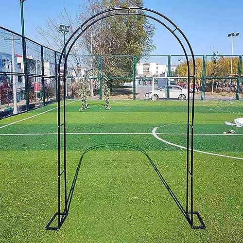 Arche de jardin en métal pour tuteurer vos rosiers lourds sans plier