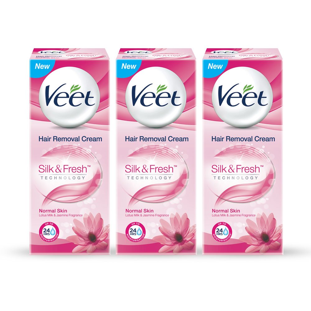 Buy VeetHairRemovalCreamforNormalSkin 25g (Packof3) Online at