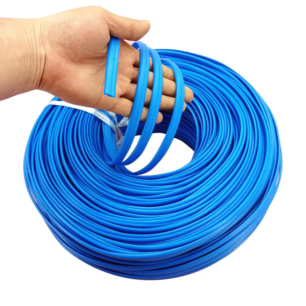 BDMRY Plastic Welding Rods,Plastic Welder Strips,Sticks HD-PE Material Blue Length:3meters 3meters