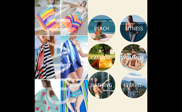 Serviette À Plage Et Piscine Drap De Hammam Pour Vacances