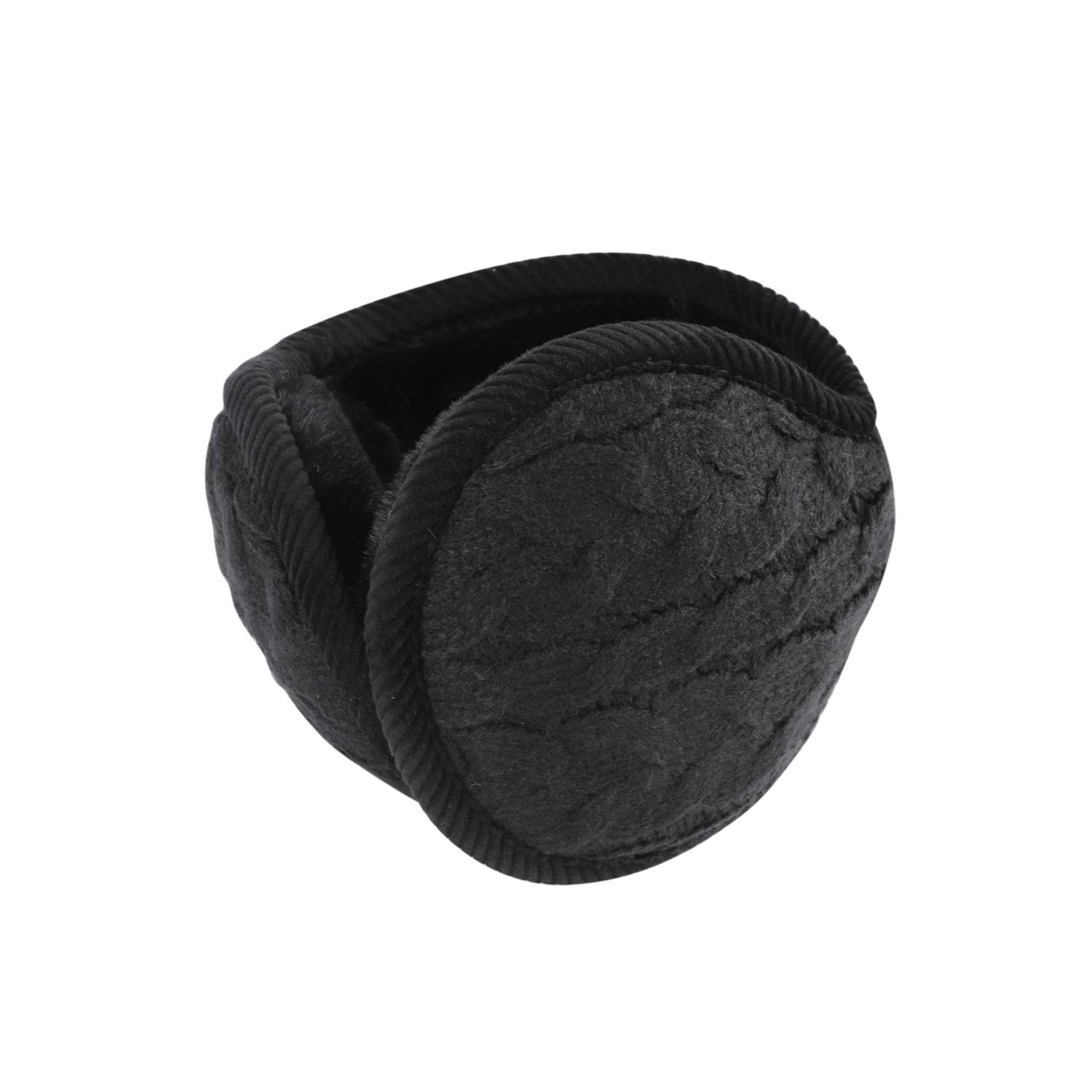 Winter Ear Muffs Warm Earmuffs Classic Fleece Foldable Earmuffs Wraparound Solid Soft Plush Ear Muffs Unisex Outdoor Snowboarding Ear Warmers Winter Ear Cover Ear Protector for Men Women Xmas Gift