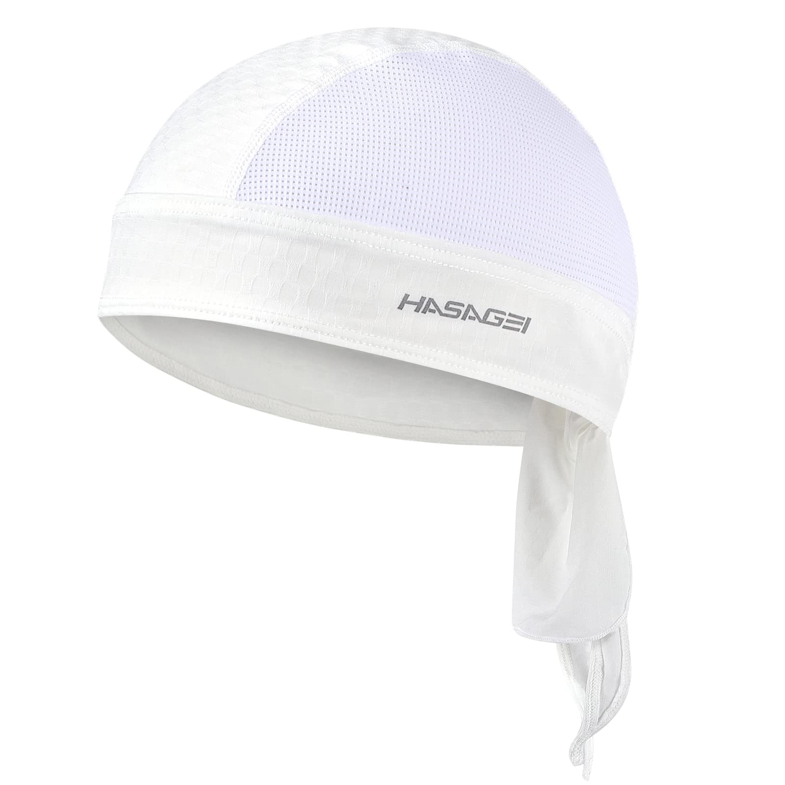 HASAGEI Atmungsaktiv Bandana Cap Herren UV Schutz Sport Kopfbedeckung Durag Kopftuch Männer unter Fahrradhelm Biker Schädel Kappe Fahrrad