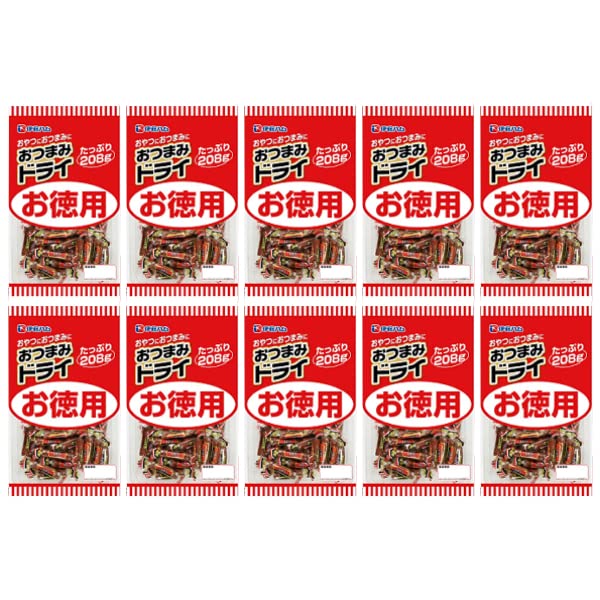 伊藤ハム - 伊藤ハム「お徳用おつまみドライ」 たっぷり 208g × 10袋→1箱 Amazon | 伊藤ハム おつまみドライ お徳用 208g × 1ケース/10袋
