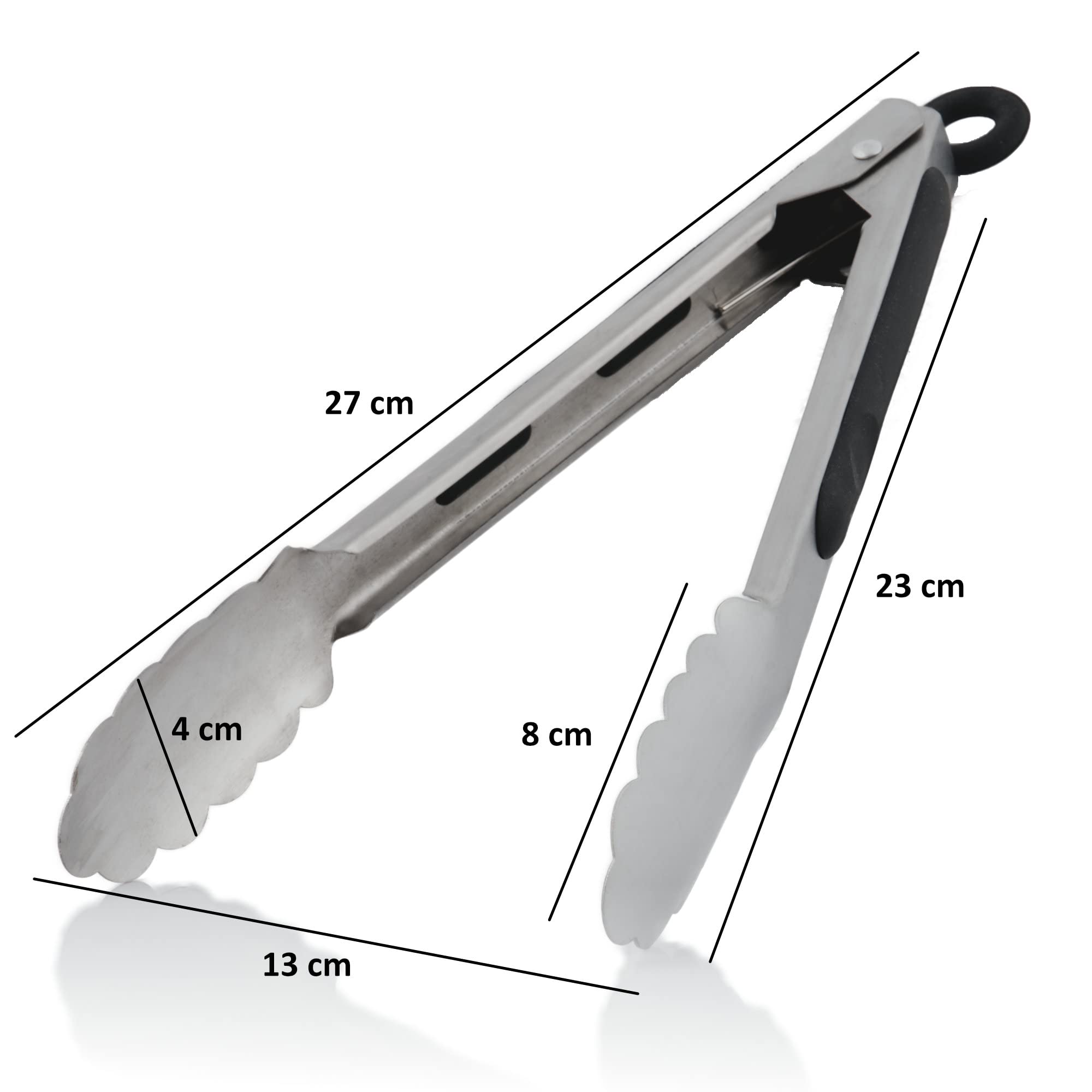 Pinze Per Barbecue Westmark | 2 Pezzi | Acciaio Inox | Manici Gommati | 35 Cm - Foto 2