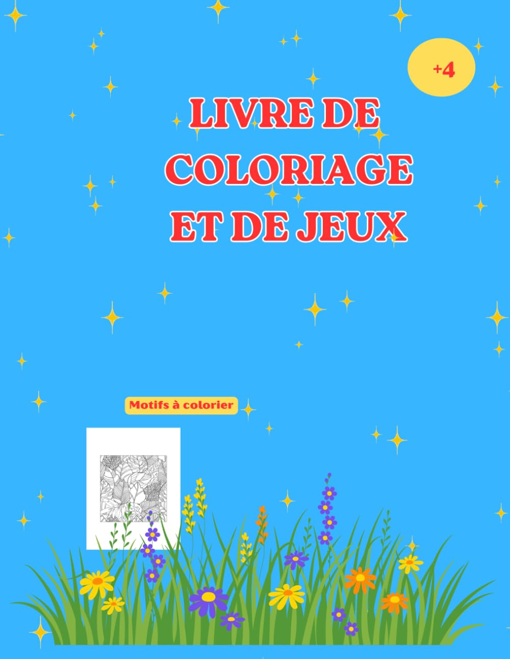 Livre de coloriage et de jeux