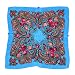 Générique Cravate Fluo Enfant Écharpe Écharpe Pour Islam Cheveux Wrap Wrap Folk-Écharpes Personnalisées Femmes Fleurs Vintage Cou Dame Écharpe Châle Bandanas Tête Femmes Impression Foulards