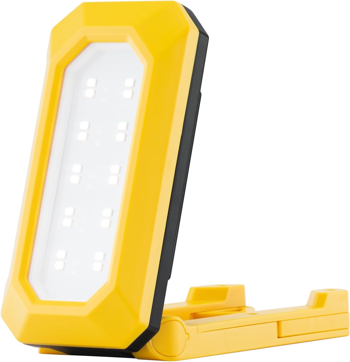 Worklite Pro LED Rechargeable Magnetic Work Light 2.5W 1,500 Lumens 4,000 MaH 8+ Hours on Single Charge, Hanging Hook 3 Lighting Modes, Job Site Lighting for Camping, Working, and Emergency