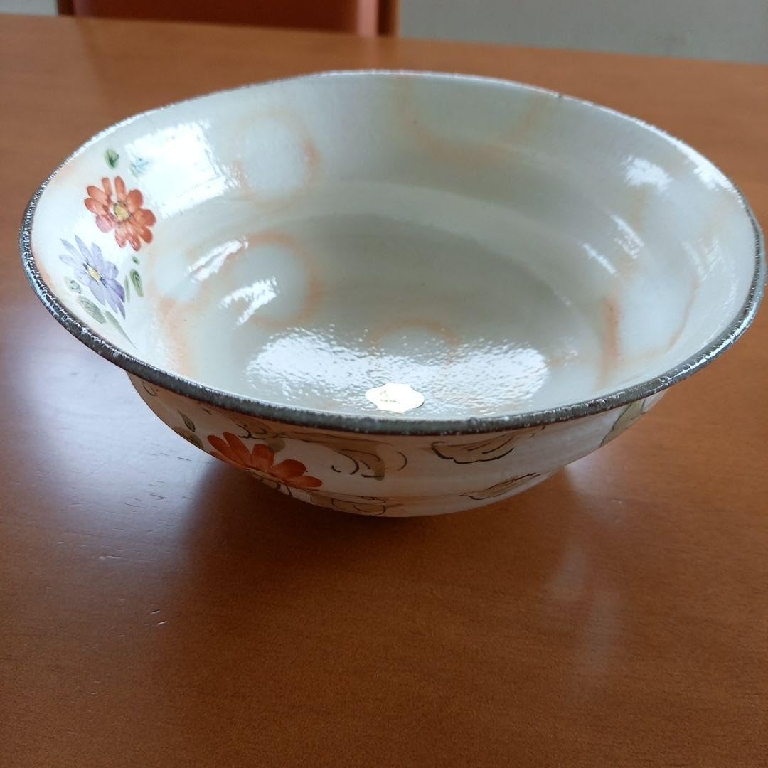 Amazon.co.jp: 京焼 清水焼 花柄 陶器製ボウル 中サイズ : ホーム