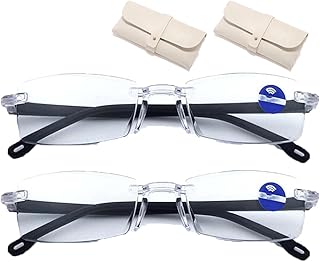 Self Adjusting Glasses for Women Men, Auto Focus Intelligent Zoom Anti-Blue Light Presbyopia Reading Eye Glasses