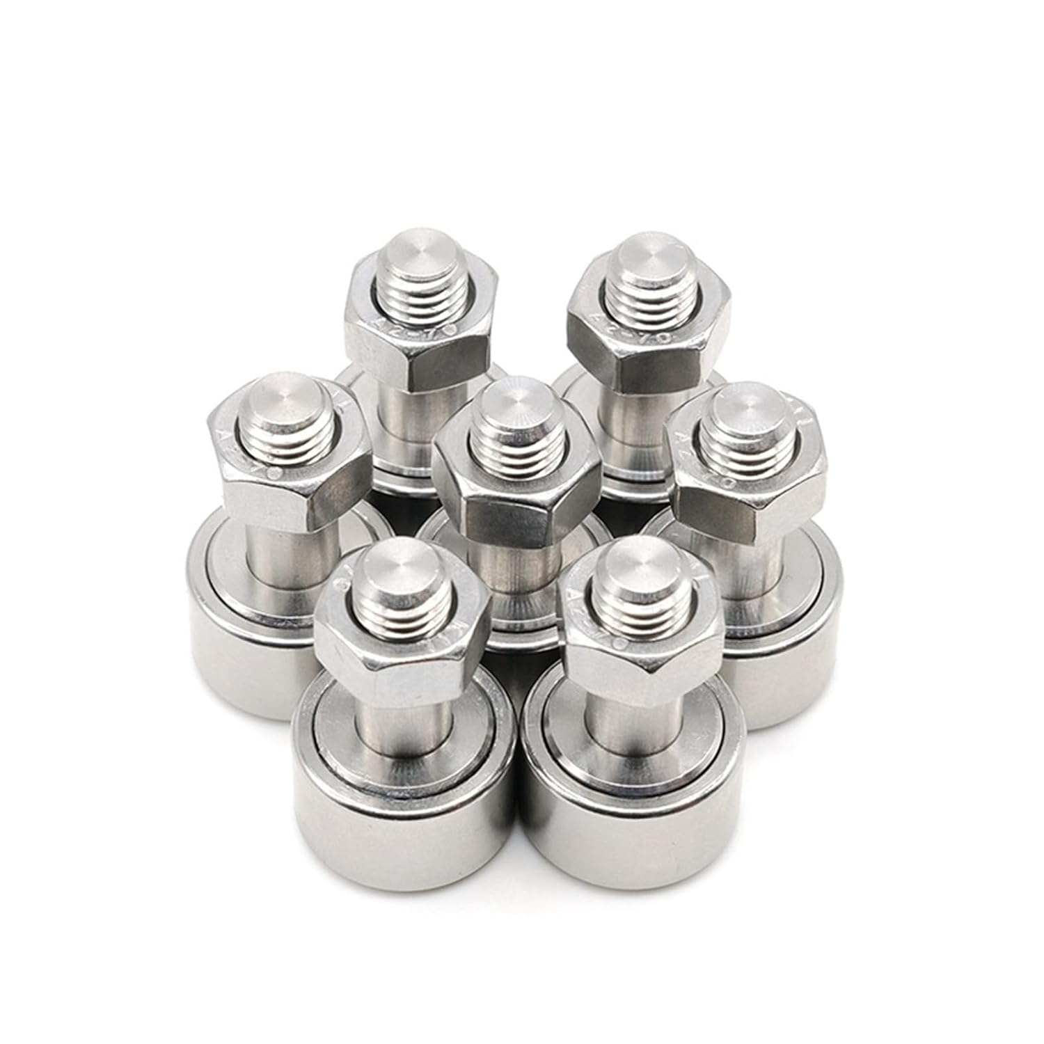 CF5 SUS304 Stainless Steel Cam Follower Needle Roller Bearing KR13 M5X13X23 Mm 1Pcs