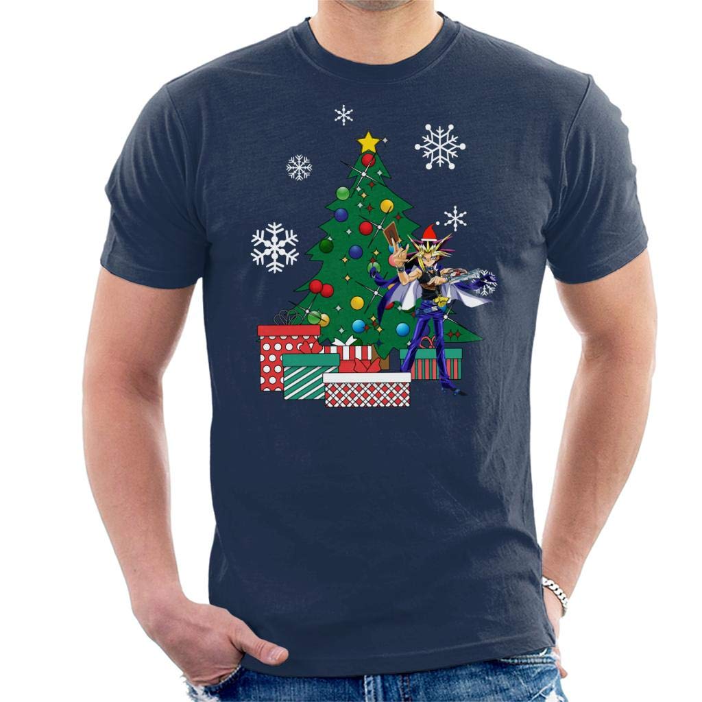 Cloud City 7Yugi Mutou Around The Christmas Tree Yu Gi Oh Men's T-Shirt