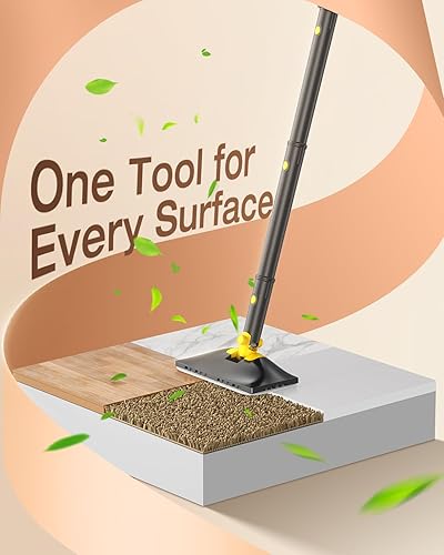 Miniatura 7 de LABIGO Trapeador de vapor 10 en 1 con vaporizador de mano desmontable, tanque de 350ml, calentamiento en 10s, vaporizador de 248F, control de 2