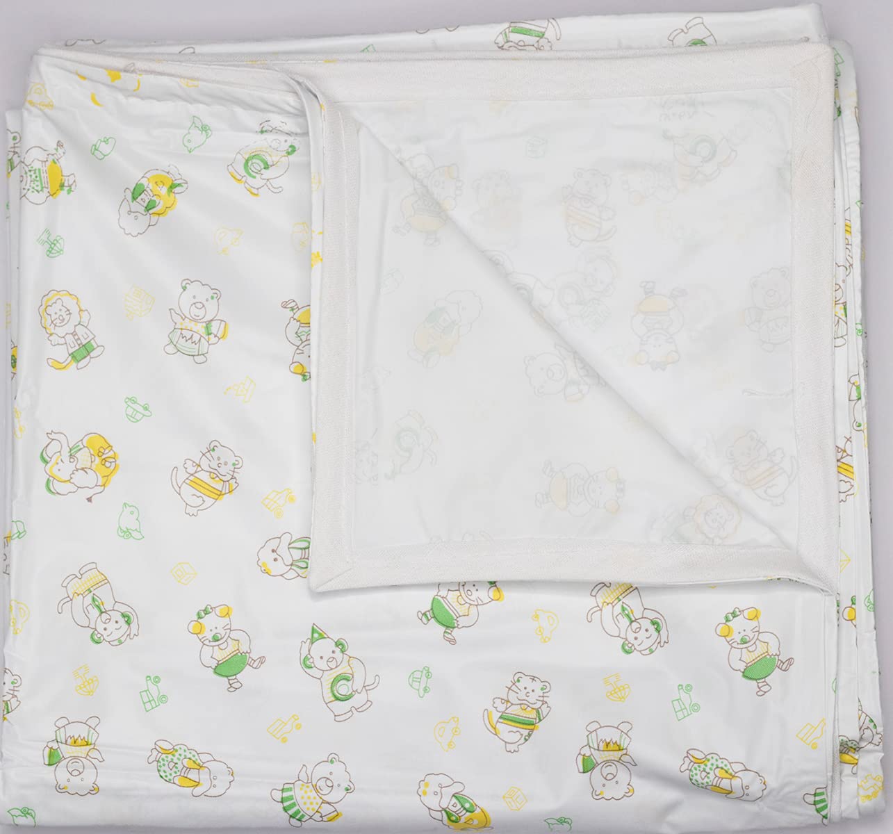 Mothers Choice® Urine Sheet for Adult/Super King Waterproof PVC Plastic Mattress Protector/Bed Protection Sheet for Baby and Adult, 95 x 73 Inches - Pack of 1, White