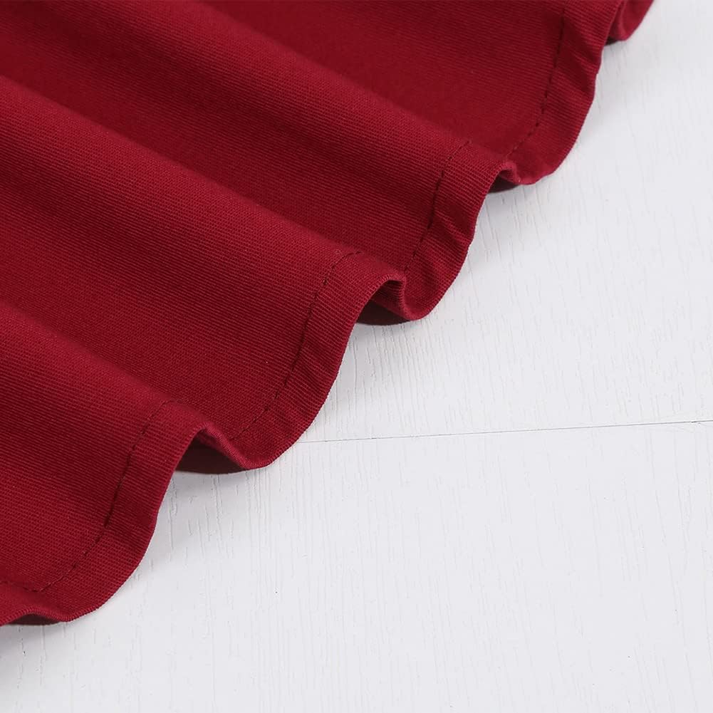 Women Double Breasted Notch Lapel 50s Vintage Short Sleeve Cocktail Swing Dress Polka Dot 1950s Rockabilly Prom Midi Dress - Image 5