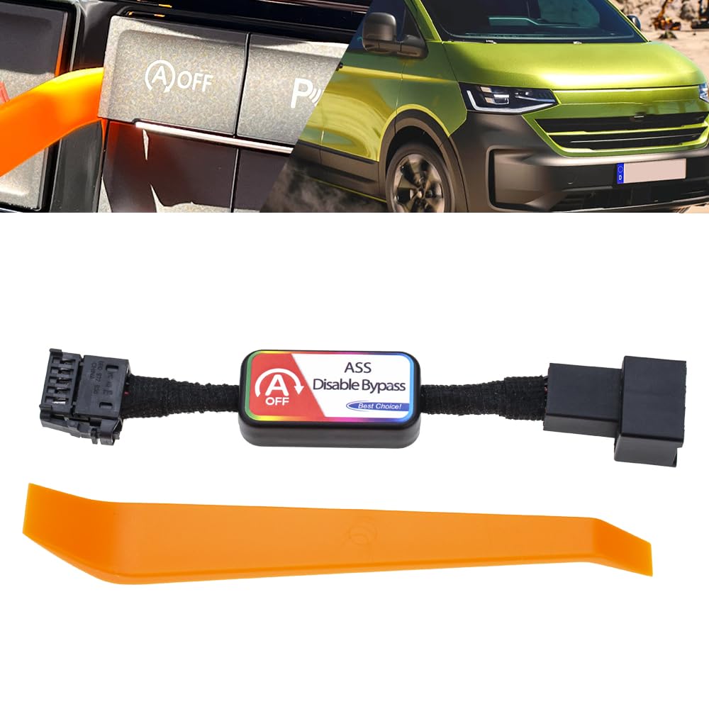 1x Auto Start Stopp Deaktivator/Deaktivierer/Löscher/Eliminator für 2019-2024 V.W Transporter Caravelle/Multivan/California T6.1 – Automatisches Stopp-Start Motor System Annuliergerät Kabel