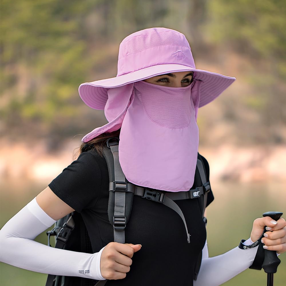 ZOORON Sun Hats for Men Women UPF 50+ Bucket Hat UV Protection Boonie Hat for Fishing Hiking Garden Safari Beach