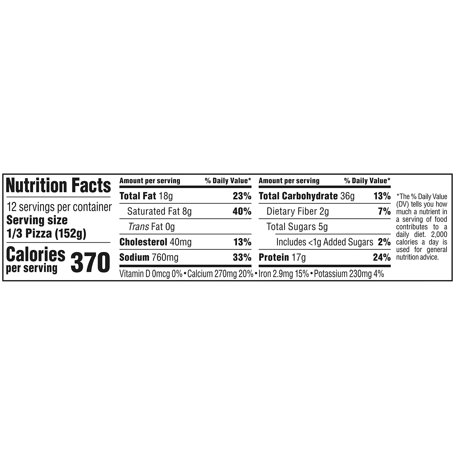 Jack's Original Preservative Free Crust Thin Sausage and Pepperoni