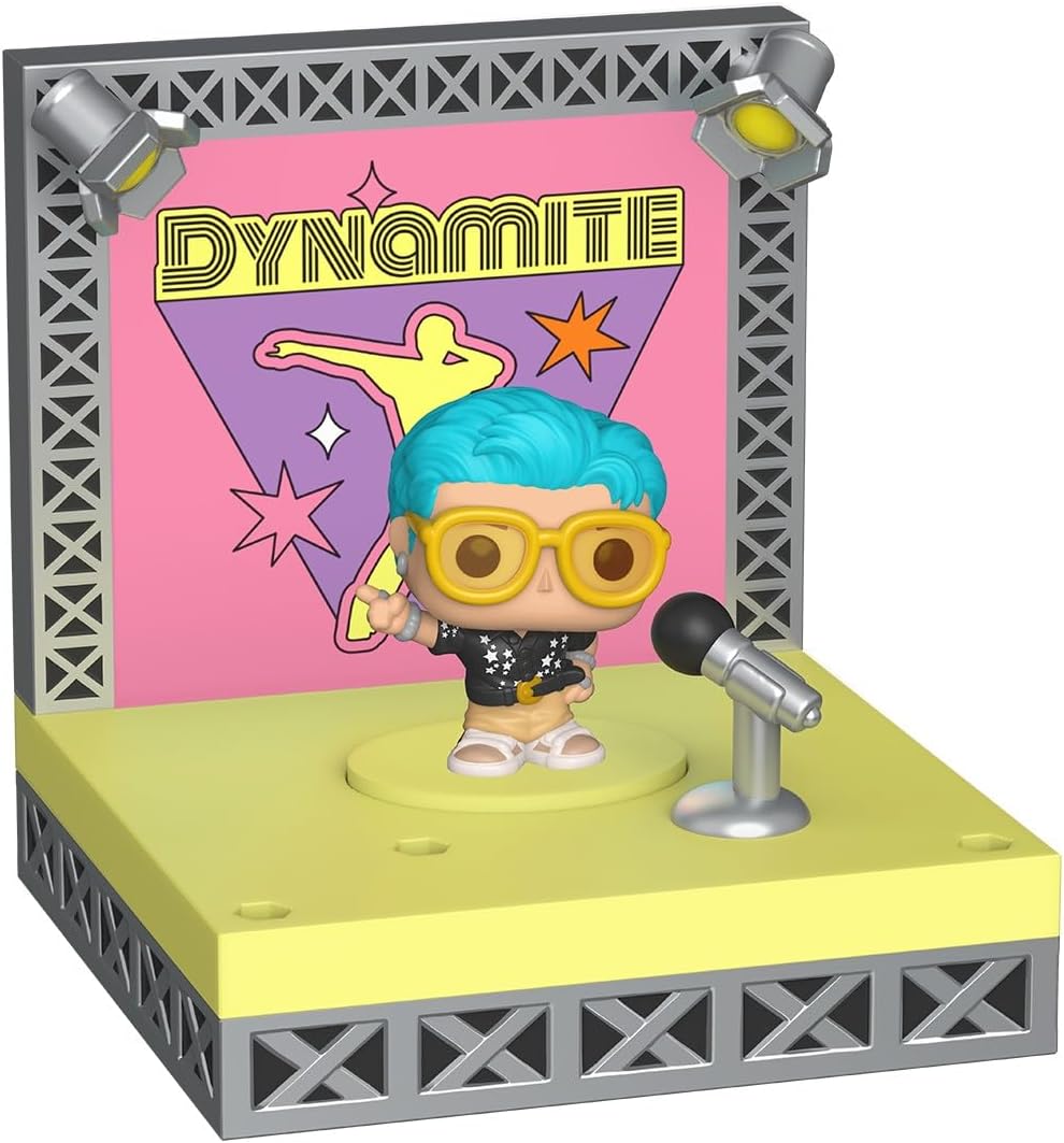 Funko Pop! Bitty Stages: BTS - Dynamite - RM - Collectable Vinyl Figure - Gift Idea - Official Merchandise - Toys for Kids & Adults - Kpop Fans