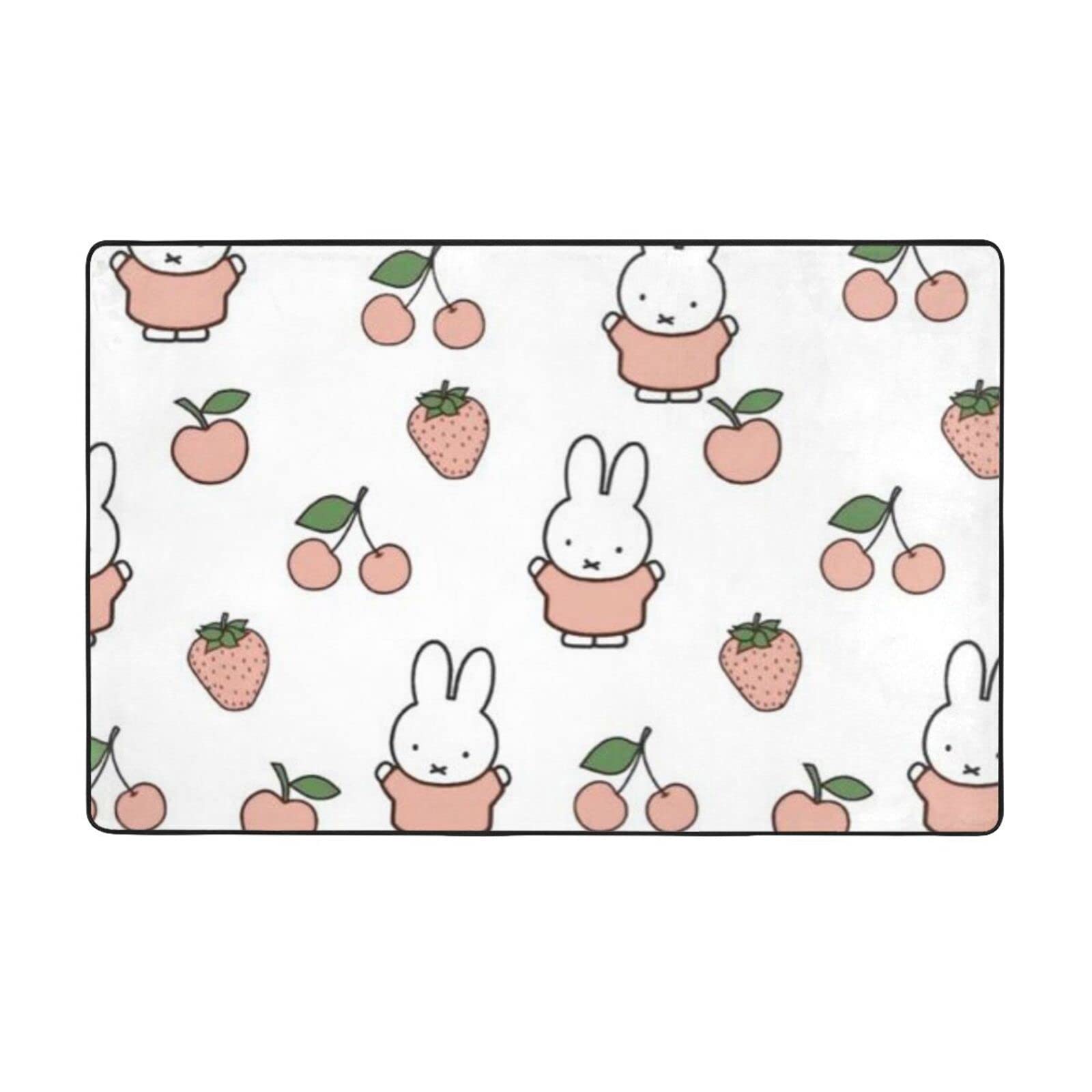 Amazon.co.jp: ミッフィー カーペット フランネルフロアマット ホット