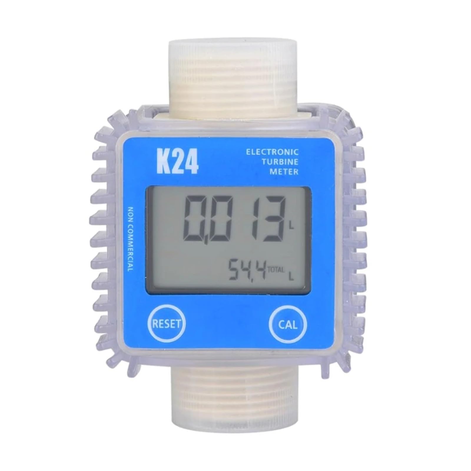 Mthckxjbsuz One Color Flow Meter, Digital K24 For Turbine Die-Sel Fuel Flow Meter For Measuring Tools Chemicals Water Sea Liquid G5ab