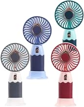 Endzone (2 pack Portable Mini Fan - Rechargeable Hand Fan with Higher Speeds, 2000mAh Battery, Lightweight Design, Low Noise, and Easy Portability for Indoor and Outdoor Use. (2)